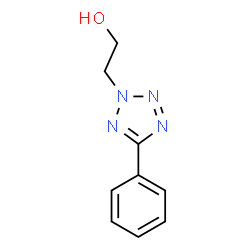 ChemSpider 2D Image | 2-(5-Phenyl-2H-tetrazol-2-yl)ethanol | C9H10N4O