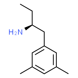 ChemSpider 2D Image | (2S)-1-(3,5-Dimethylphenyl)-2-butanamine | C12H19N