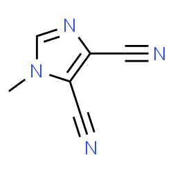 ChemSpider 2D Image | 4,5-dicyano-1-methylimidazole | C6H4N4