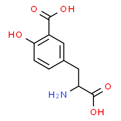 ChemSpider 2D Image | 3-Carboxytyrosine | C10H11NO5