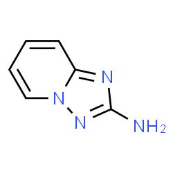 ChemSpider 2D Image | [1,2,4]Triazolo[1,5-a]pyridin-2-amine | C6H6N4