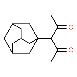 ChemSpider 2D Image | 3-(1-adamantyl)-2,4-pentanedione | C15H22O2
