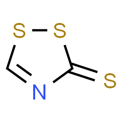 ChemSpider 2D Image | 1,2,4-Dithiazole-3-thione | C2HNS3