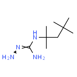 ChemSpider 2D Image | N-(2,4,4-Trimethyl-2-pentanyl)carbonohydrazonic diamide | C9H22N4