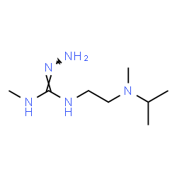 ChemSpider 2D Image | N-{2-[Isopropyl(methyl)amino]ethyl}-N'-methylcarbonohydrazonic diamide | C8H21N5