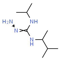 ChemSpider 2D Image | N-Isopropyl-N'-(3-methyl-2-butanyl)carbonohydrazonic diamide | C9H22N4