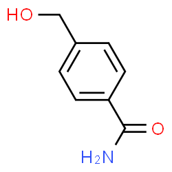 ChemSpider 2D Image | 4-(Hydroxymethyl)benzamide | C8H9NO2