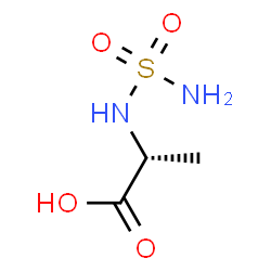ChemSpider 2D Image | N-Sulfamoyl-D-alanine | C3H8N2O4S