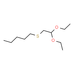 ChemSpider 2D Image | 1-[(2,2-Diethoxyethyl)sulfanyl]pentane | C11H24O2S