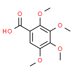 ChemSpider 2D Image | 2,3,4,5-Tetramethoxybenzoic acid | C11H14O6