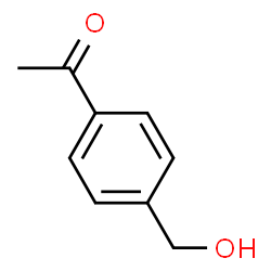 ChemSpider 2D Image | 1-(4-Hydroxymethylphenyl)ethanone | C9H10O2