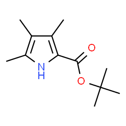 ChemSpider 2D Image | TERT-BUTYL 3,4,5-TRIMETHYL-2-PYRROLECARBOXYLATE | C12H19NO2
