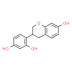 ChemSpider 2D Image | Demethylvestitol | C15H14O4