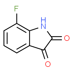 ChemSpider 2D Image | 7-Fluoroisatin | C8H4FNO2