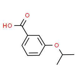 ChemSpider 2D Image | 3-Isopropoxybenzoic acid | C10H12O3