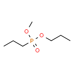 ChemSpider 2D Image | Methyl propyl propylphosphonate | C7H17O3P