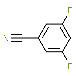 ChemSpider 2D Image | 3,5-Difluorobenzonitrile | C7H3F2N