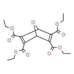 ChemSpider 2D Image | Tetraethyl 7-oxabicyclo[2.2.1]hepta-2,5-diene-2,3,5,6-tetracarboxylate  | C18H22O9