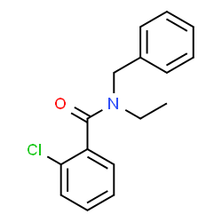 ChemSpider 2D Image | N-Benzyl-2-chloro-N-ethylbenzamide | C16H16ClNO