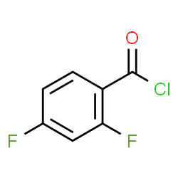ChemSpider 2D Image | 2,4-Difluorobenzoyl chloride | C7H3ClF2O