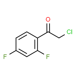 ChemSpider 2D Image | 2-Chloro-2',4'-difluoroacetophenone | C8H5ClF2O