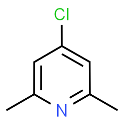 ChemSpider 2D Image | 4-Chloro-2,6-dimethylpyridine | C7H8ClN