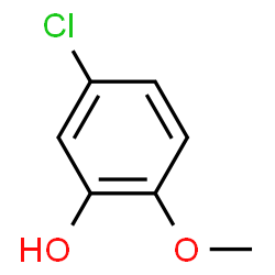 ChemSpider 2D Image | 5-Chloro-guaiacol | C7H7ClO2