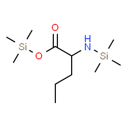 ChemSpider 2D Image | Trimethylsilyl N-(trimethylsilyl)norvalinate | C11H27NO2Si2