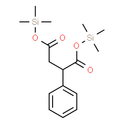 ChemSpider 2D Image | Bis(trimethylsilyl) 2-phenylsuccinate | C16H26O4Si2