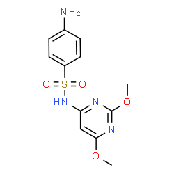 ChemSpider 2D Image | sulfadimethoxine | C12H14N4O4S