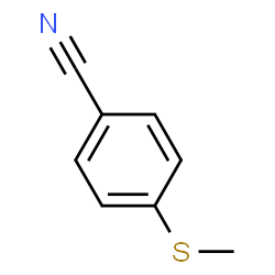ChemSpider 2D Image | 4-(METHYLTHIO)BENZONITRILE | C8H7NS