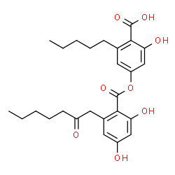 ChemSpider 2D Image | Olivetoric acid | C26H32O8