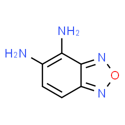 ChemSpider 2D Image | 4,5-Diaminobenzofurazan | C6H6N4O