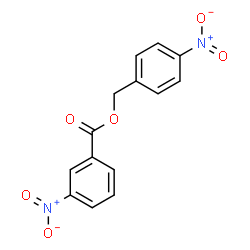 ChemSpider 2D Image | 4-Nitrobenzyl 3-nitrobenzoate | C14H10N2O6