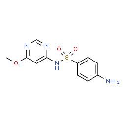 ChemSpider 2D Image | sulfamonomethoxine | C11H12N4O3S