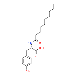 ChemSpider 2D Image | CAPROYL TYROSINE | C19H29NO4