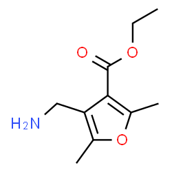 ChemSpider 2D Image | Ethyl 4-(aminomethyl)-2,5-dimethyl-3-furoate | C10H15NO3