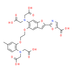ChemSpider 2D Image | Fura-2 | C29H27N3O14