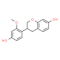 ChemSpider 2D Image | Isovestitol | C16H16O4