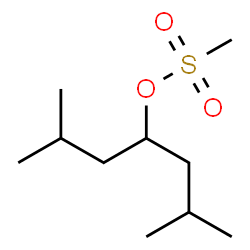 ChemSpider 2D Image | 2,6-Dimethyl-4-heptanyl methanesulfonate | C10H22O3S