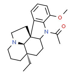 ChemSpider 2D Image | Aspidospermine | C22H30N2O2