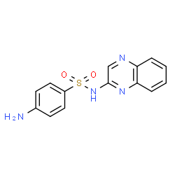 ChemSpider 2D Image | sulfaquinoxaline | C14H12N4O2S