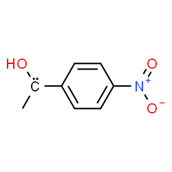 ChemSpider 2D Image | 1-(4-Nitrophenyl)ethanol | C8H9NO3