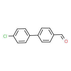 ChemSpider 2D Image | 4-[4-Chlorophenyl]benzaldehyde | C13H9ClO