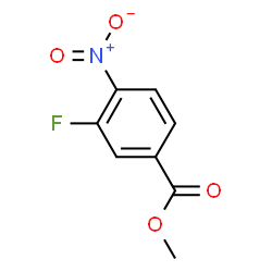 ChemSpider 2D Image | Methyl 3-fluoro-4-nitrobenzoate | C8H6FNO4