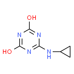 ChemSpider 2D Image | N-cyclopropylammelide | C6H8N4O2