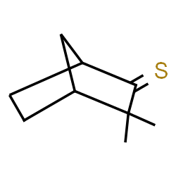 ChemSpider 2D Image | 2-Norbornanethione, 3,3-dimethyl- | C9H14S