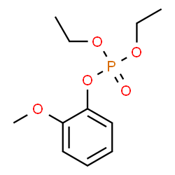ChemSpider 2D Image | Diethyl 2-methoxyphenyl phosphate | C11H17O5P