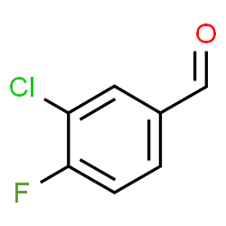 ChemSpider 2D Image | 3-Chloro-4-fluorobenzaldehyde | C7H4ClFO