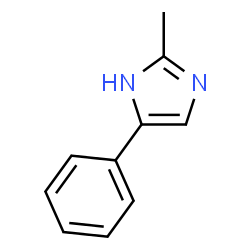 ChemSpider 2D Image | 2-Methyl-4-phenyl-1H-imidazole | C10H10N2